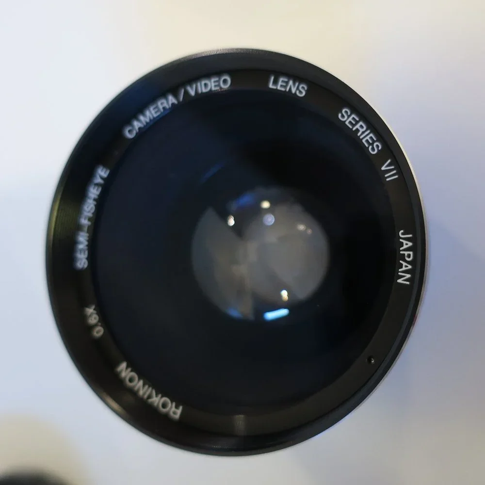 Open Box Rokinon/HQ .6x Semi-Fisheye Series VII Japan Camera Video 50mm Lens *